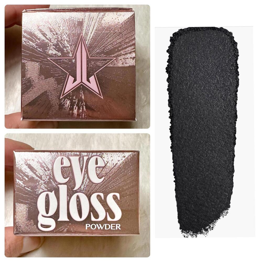 NIB Jeffree Star Eye Gloss Powder in Black Onyx Full Size 4.5g